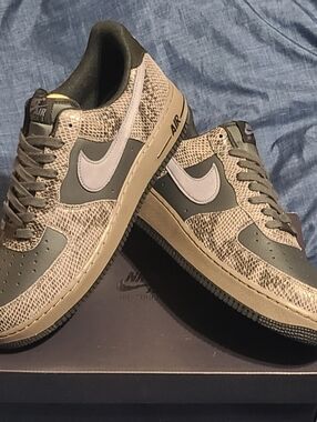 Nike Air Force 1 '07 LV8 "Snakeskin", New In Original Box! Multiple Sizes!